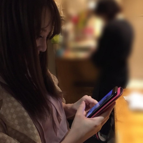 キャバ嬢下着漁り。顔画像