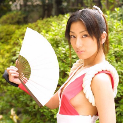 不知火舞　コスプレ　朝河蘭