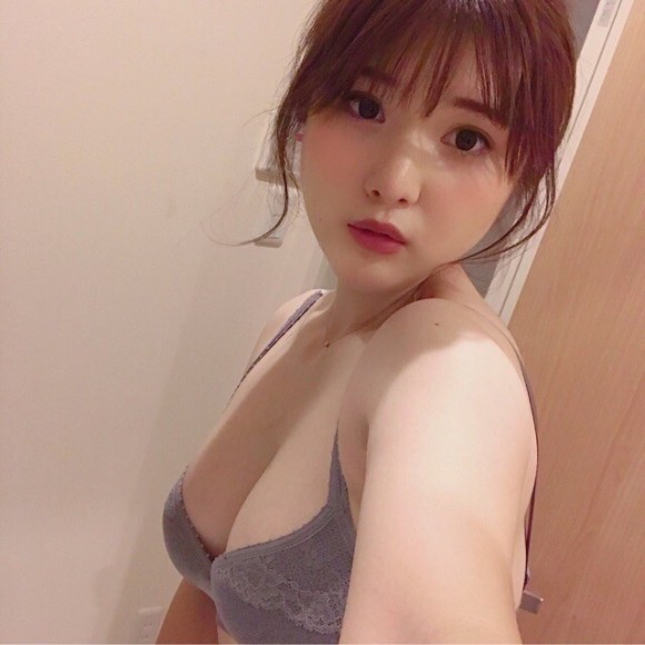 美人風呂自撮り
